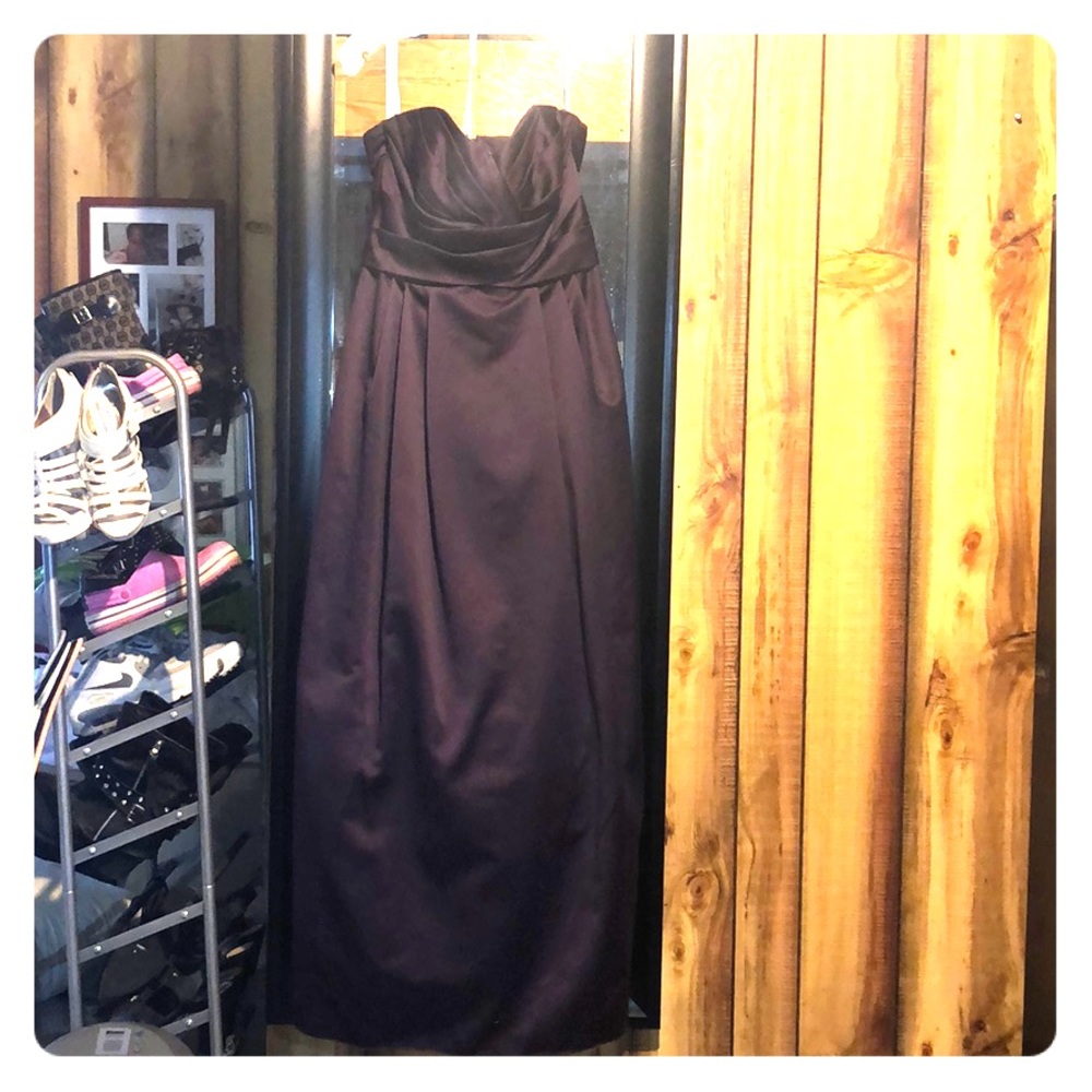 David’s bridal bridesmaid dress